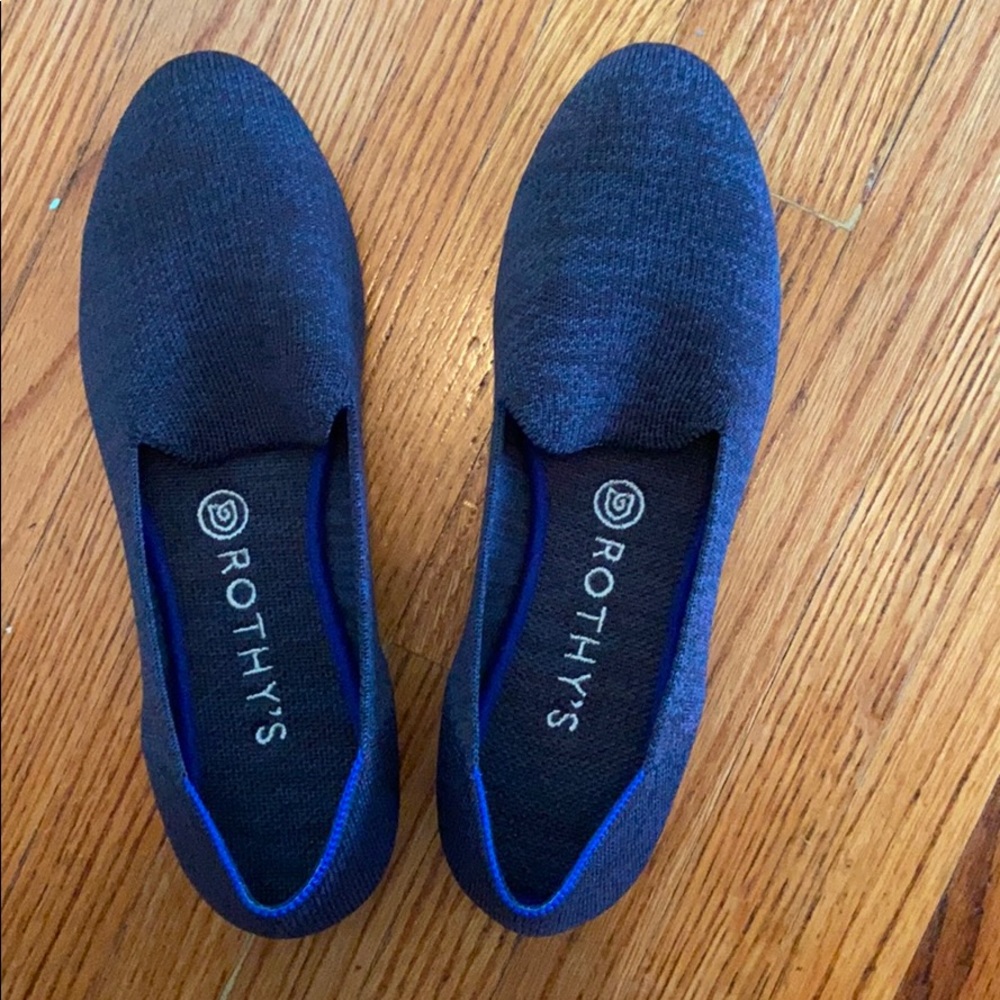 Rothy’s navy Loafers